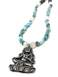 Silver Shiva in Orgonite | EMF/RF 5G | Enlightenment Necklace