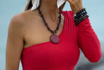 Passion Stimulation Red Lotus Protection Necklace
