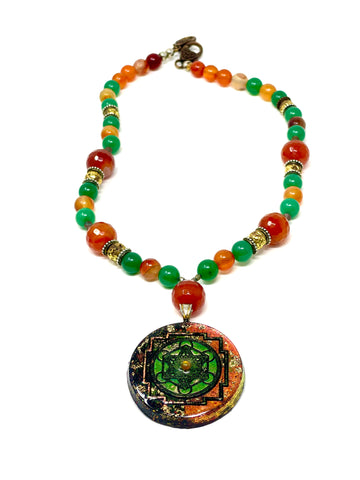 Sacral Chakra Support Creativity Necklace