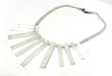 Self-Clearing Selenite Necklace