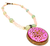 Heart Chakra Lotus Love Necklace