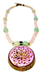 Heart Chakra Lotus Love Necklace