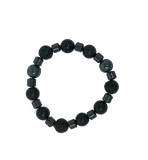 Black Shungite Negativity Blocker Bracelet | EMF 5G
